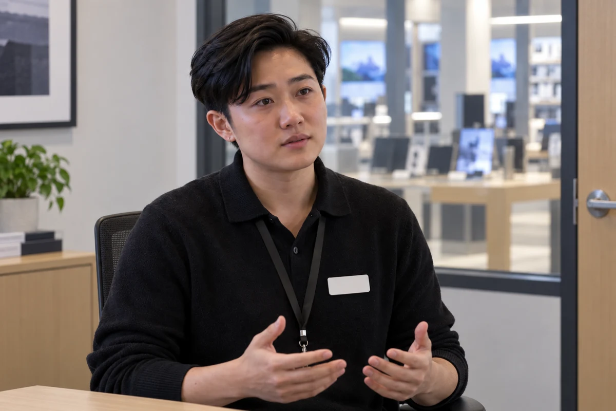 Alex Chen in the conversation setting