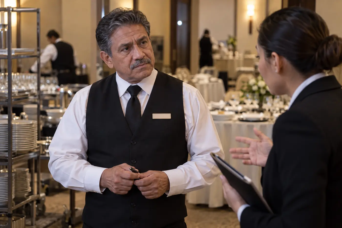 José Morales in the conversation setting