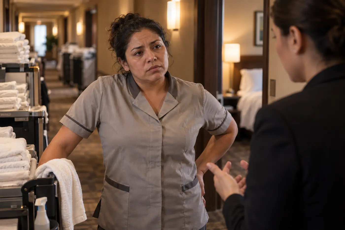 Marisol Vega in the conversation setting